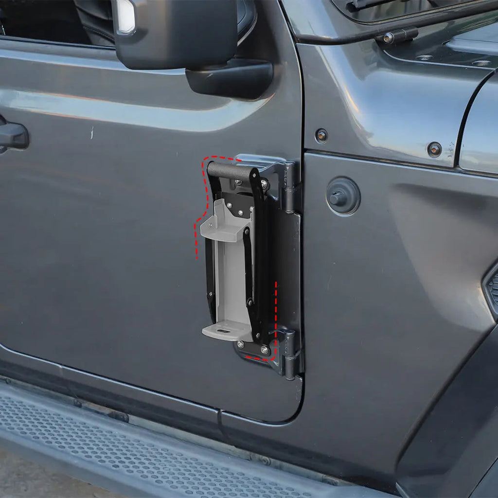 For Jeep Wrangler JK/JL/JT Beer Tin Can Crusher Car Hood Recycling Tool Bottle Opener