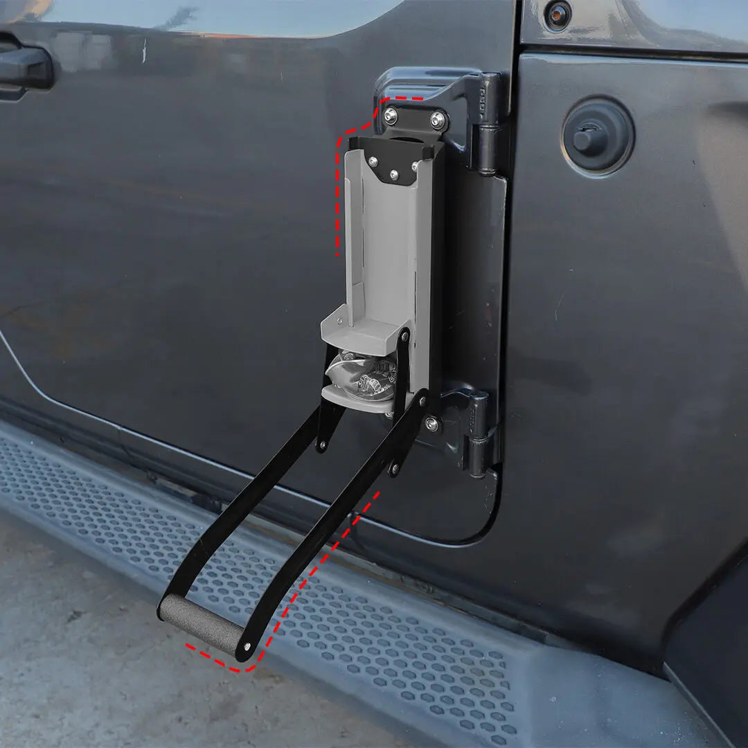 For Jeep Wrangler JK/JL/JT Beer Tin Can Crusher Car Hood Recycling Tool Bottle Opener