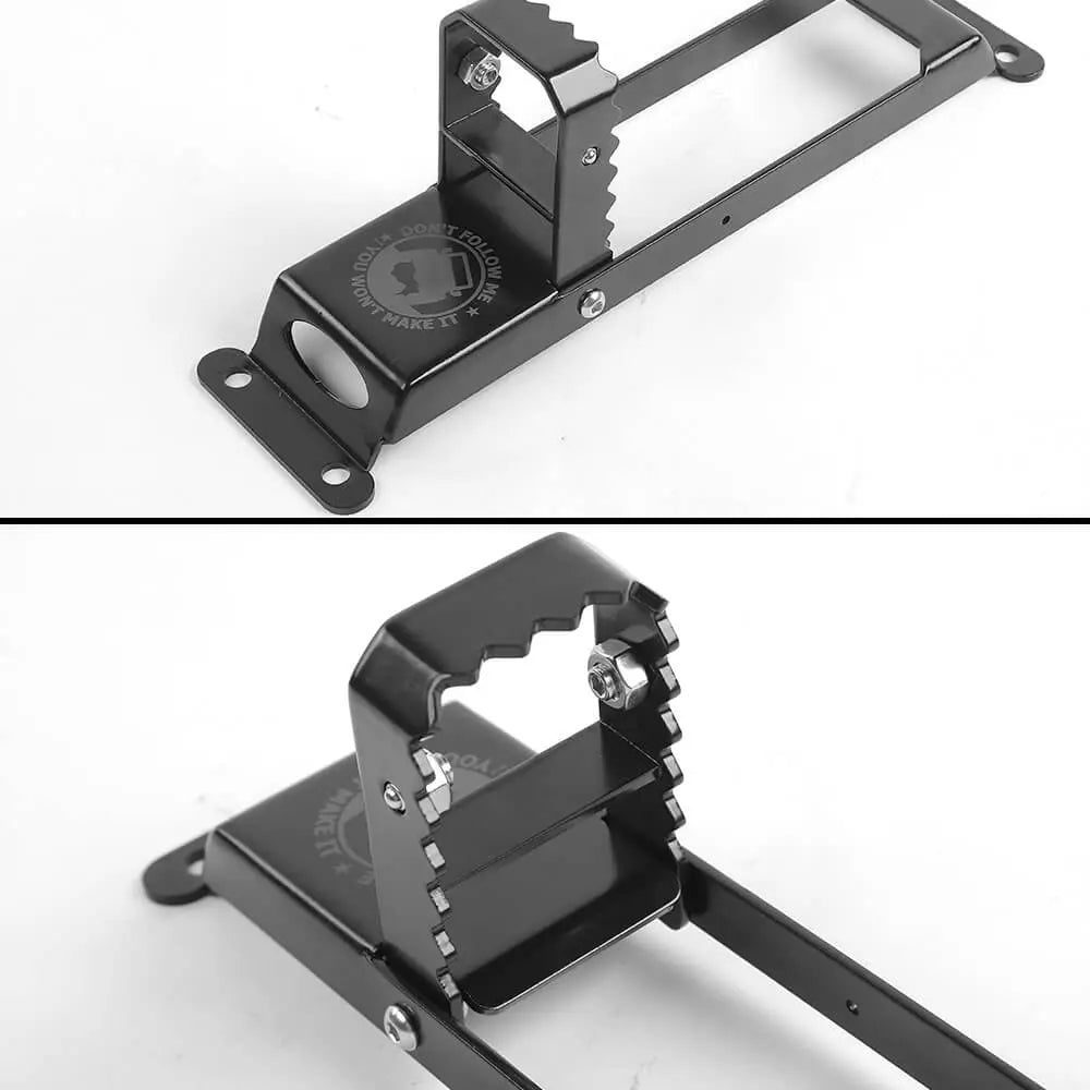 For Jeep Wrangler JK JL JT Door Hinge Step Foot Peg Metal Foldable Foot Pedal