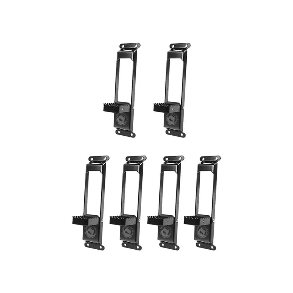 For Jeep Wrangler JK JL JT Door Hinge Step Foot Peg Metal Foldable Foot Pedal
