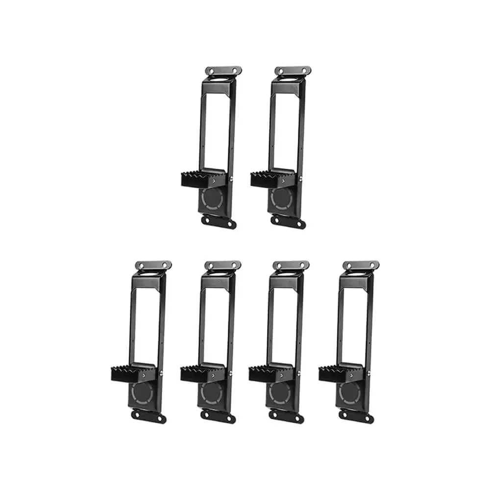 For Jeep Wrangler JK JL JT US-Flag Door Hinge Step Foot Peg Metal Foldable Foot Pedal Car Accessories