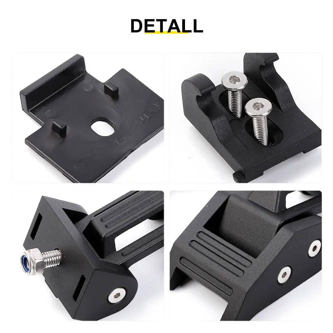 For Jeep Wrangler JK JL JT Exterior Engine Hood Latch Catch Buckle Lock (2 pcs)