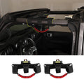 For Jeep Wrangler JK JL JT Interior Car Roll Bar Grab Handles Pull Grip w/Light Accessories (2 pcs)