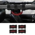 For Jeep Wrangler JK JL TJ JT Car Top Roll Bar Grip Grab Pull Handle Accessories 4 (pcs)