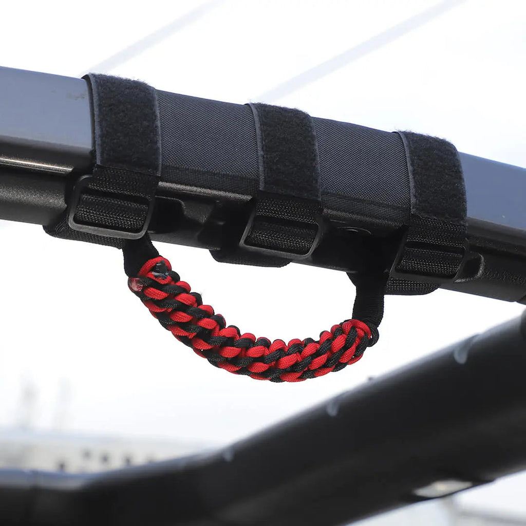 For Jeep Wrangler JK JL TJ JT Car Top Roll Bar Grip Grab Pull Handle Accessories 4 (pcs)