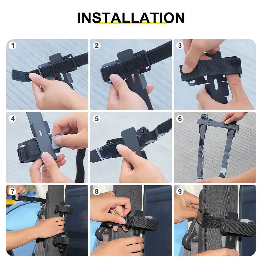 For Jeep Wrangler JK JL TJ Metal Fire Extinguisher Mount Holder Bracket Stand Accessoreis