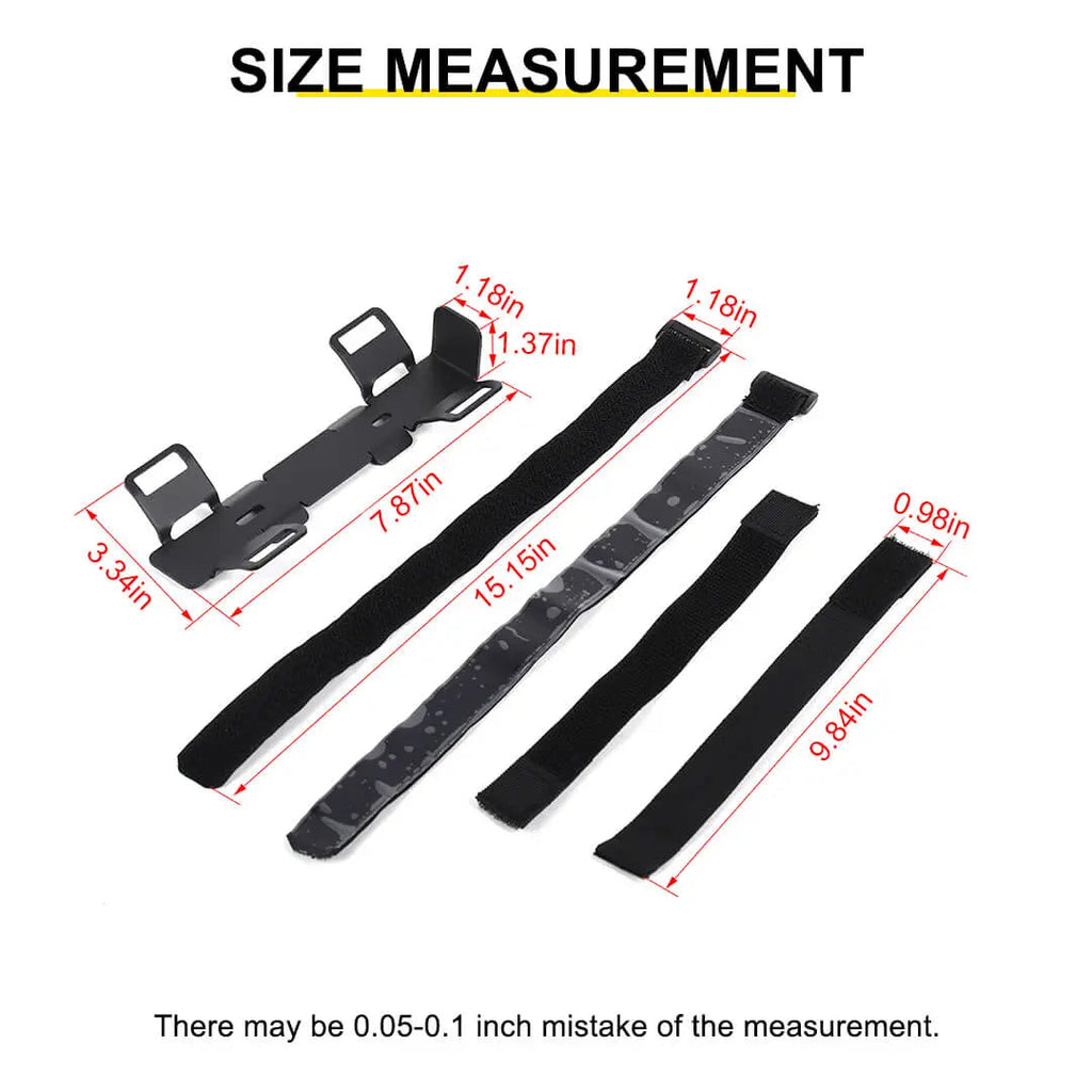 For Jeep Wrangler JK JL TJ Metal Fire Extinguisher Mount Holder Bracket Stand Accessoreis
