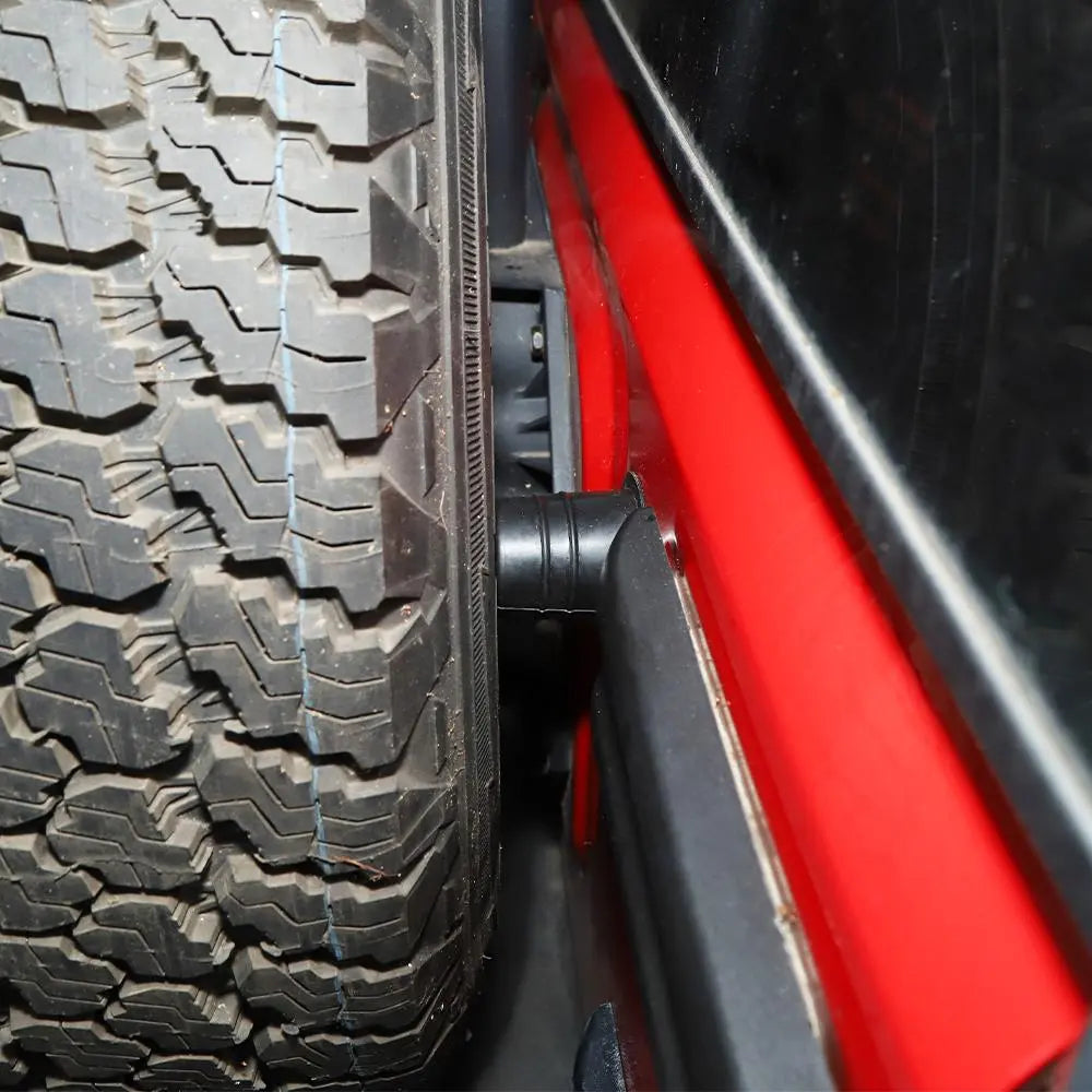 For Jeep Wrangler JK JL Tailgate Spare Tire Bump Stop Black