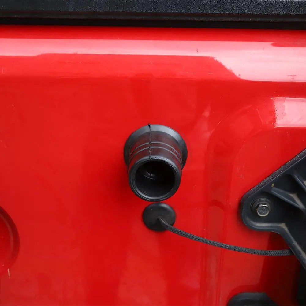 For Jeep Wrangler JK JL Tailgate Spare Tire Bump Stop Black