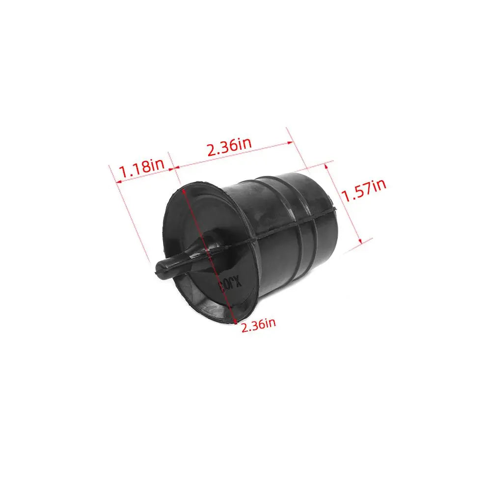 For Jeep Wrangler JK JL Tailgate Spare Tire Bump Stop Black