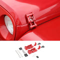 For Jeep Wrangler JK JL & Gladiator JT Hood Latches Aluminum Hood Catch Set