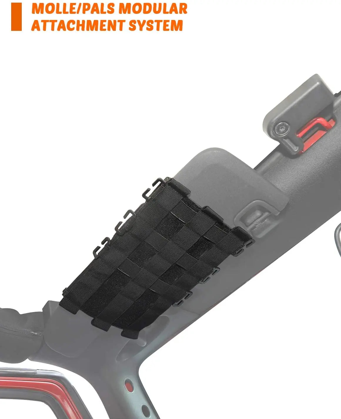 For Jeep Wrangler JK JL & Gladiator JT Tactical Sun Visor Organizer Front Visor Storage Cover