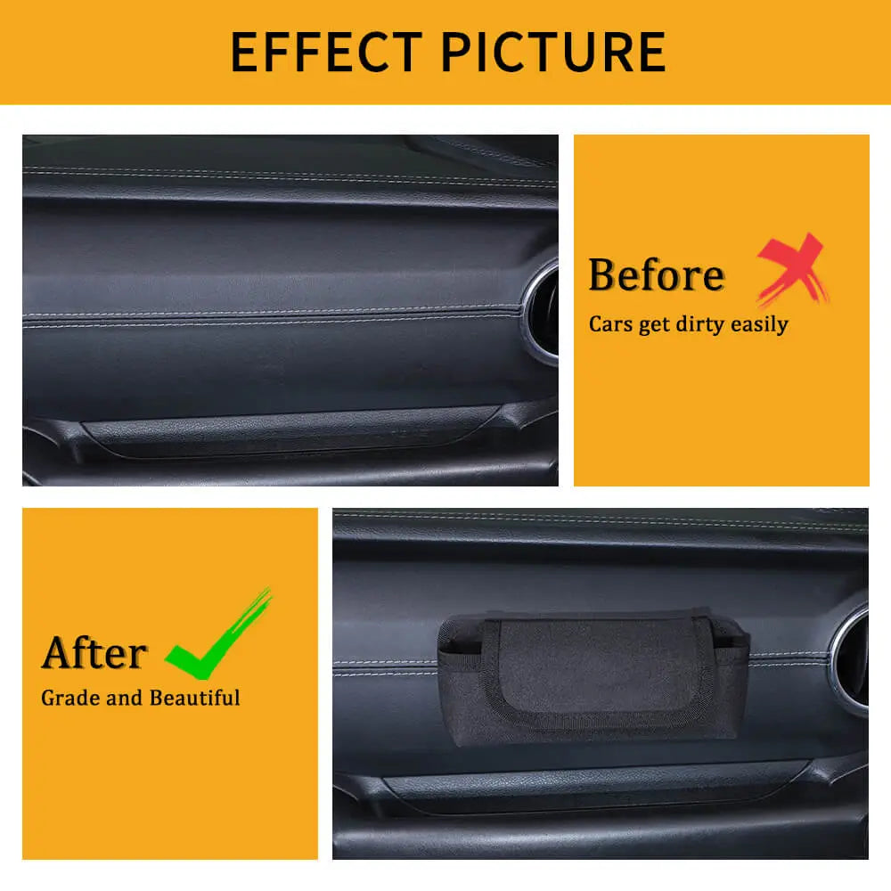 For Jeep Wrangler JK TJ JL & Gladiator JT Dashboard Co-Pilot Multi-functional Storage Bag Organizer
