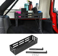 For Jeep Wrangler JK & JL Trunk Cargo Side Basket Rack Solid Metal Luggage Storage Carrier