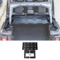 For Jeep Wrangler JKU JLU 4-Door Interior Trunk Cargo Basket Rack Metal Luggage Storage Carrier