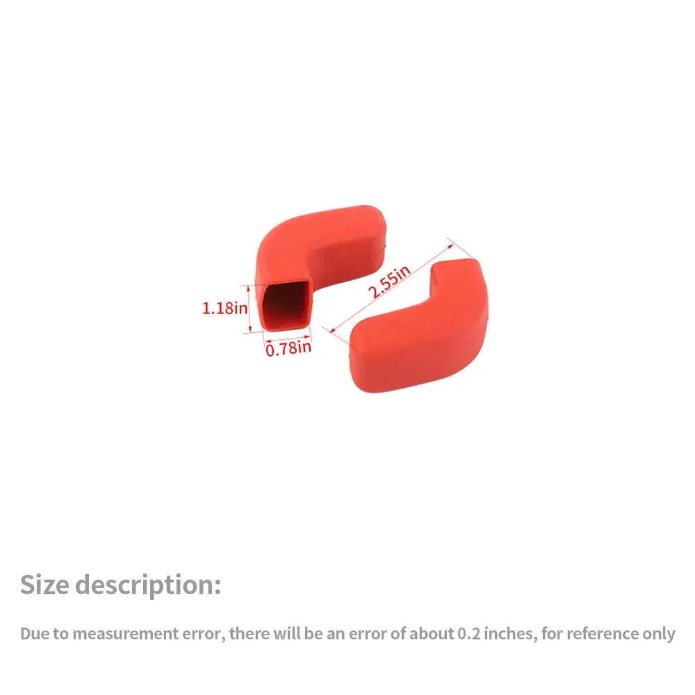 For Jeep Wrangler JK, JL & Gladiator JT Front Bumper Tow Hook Cover Trim Wide Style