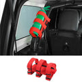 For Jeep Wrangler JL JT JK TJ CJ YJ Bandage Roll Bar Fire Extinguisher Holder Zipper Style Large