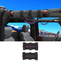 For Jeep Wrangler  JL JT JK YJ TJ 2X Roll Bar Grab Handle Top Paracord Grip Handle Wide Style