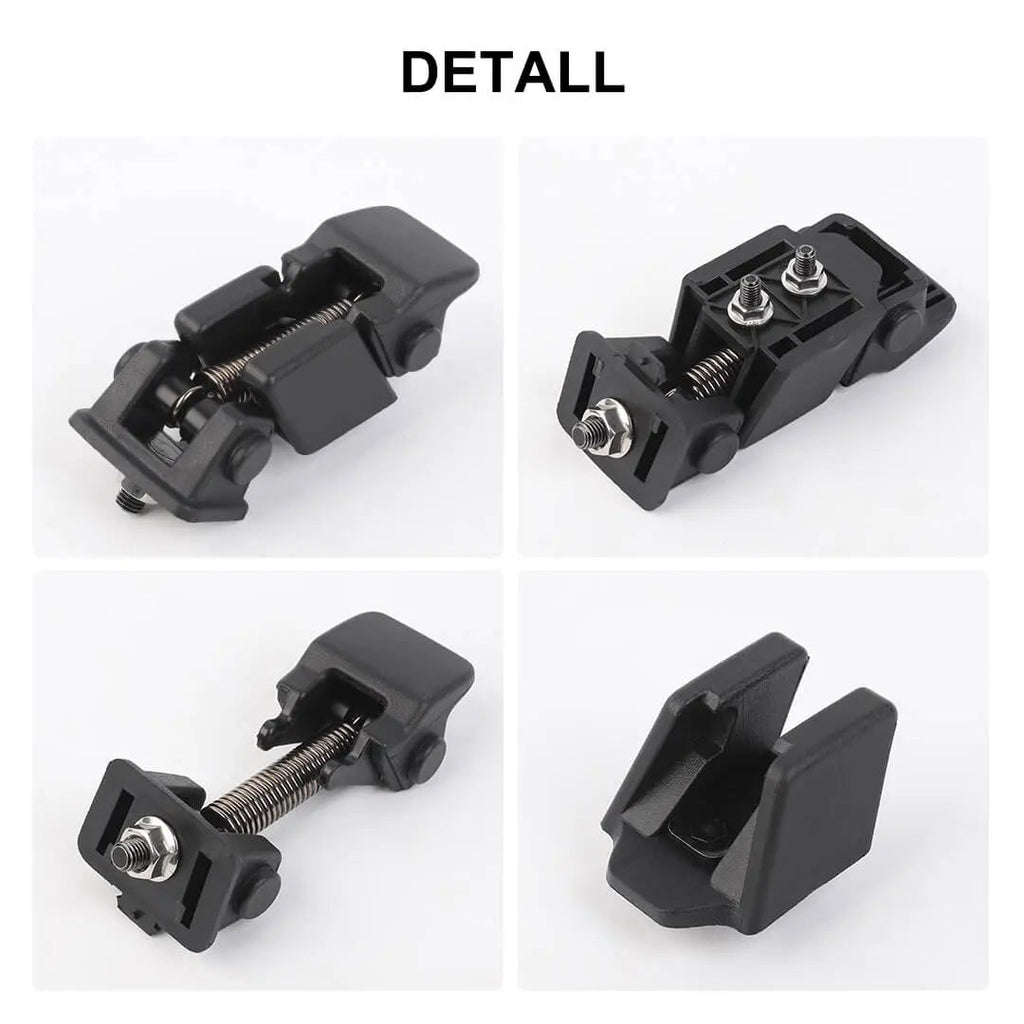 For Jeep Wrangler JL & Gladiator JT Front Engine Hood Latches Catch Locking Buckle (2 pcs)