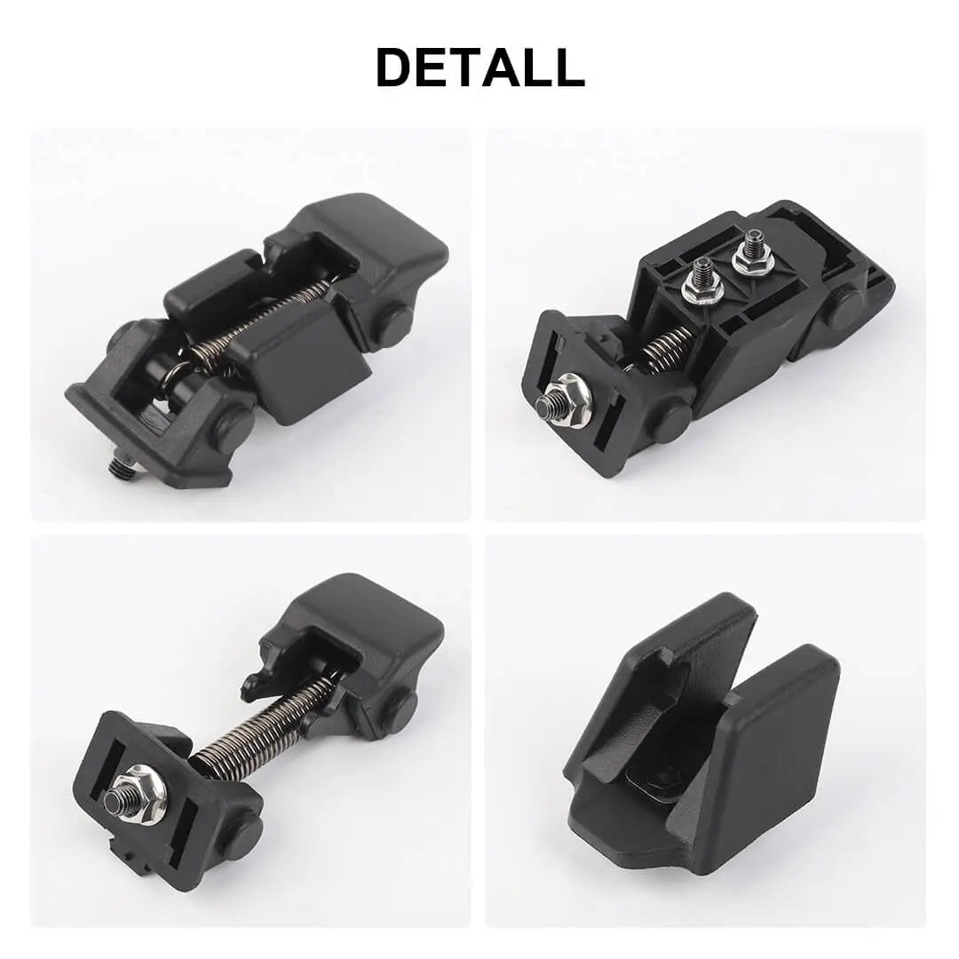 For Jeep Wrangler JL & Gladiator JT Front Engine Hood Latches Catch Locking Buckle (2 pcs)