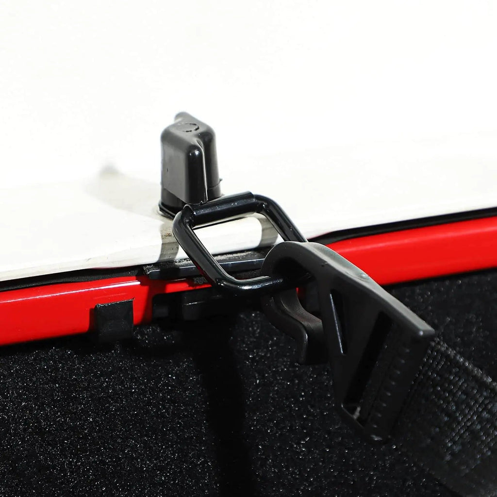 For Jeep Wrangler TJ JK JKU JL JLU Hardtop Thumb Screws & Bolts Quick Release with 6 Tie Down Anchors