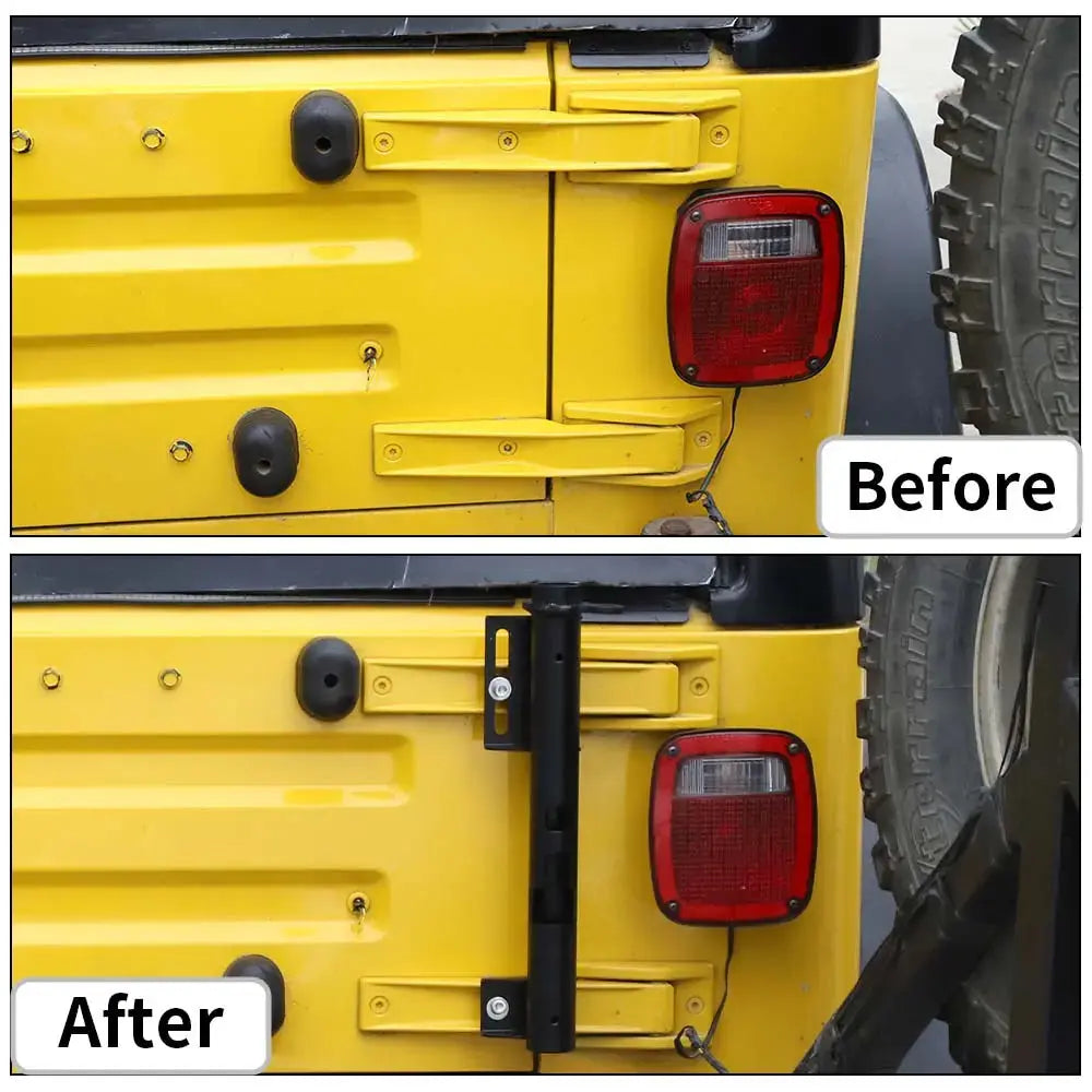 For Jeep Wrangler TJ JK JKU JL JLU & Gladiator JT Multi-function Flag Pole Holder Bracket Mount