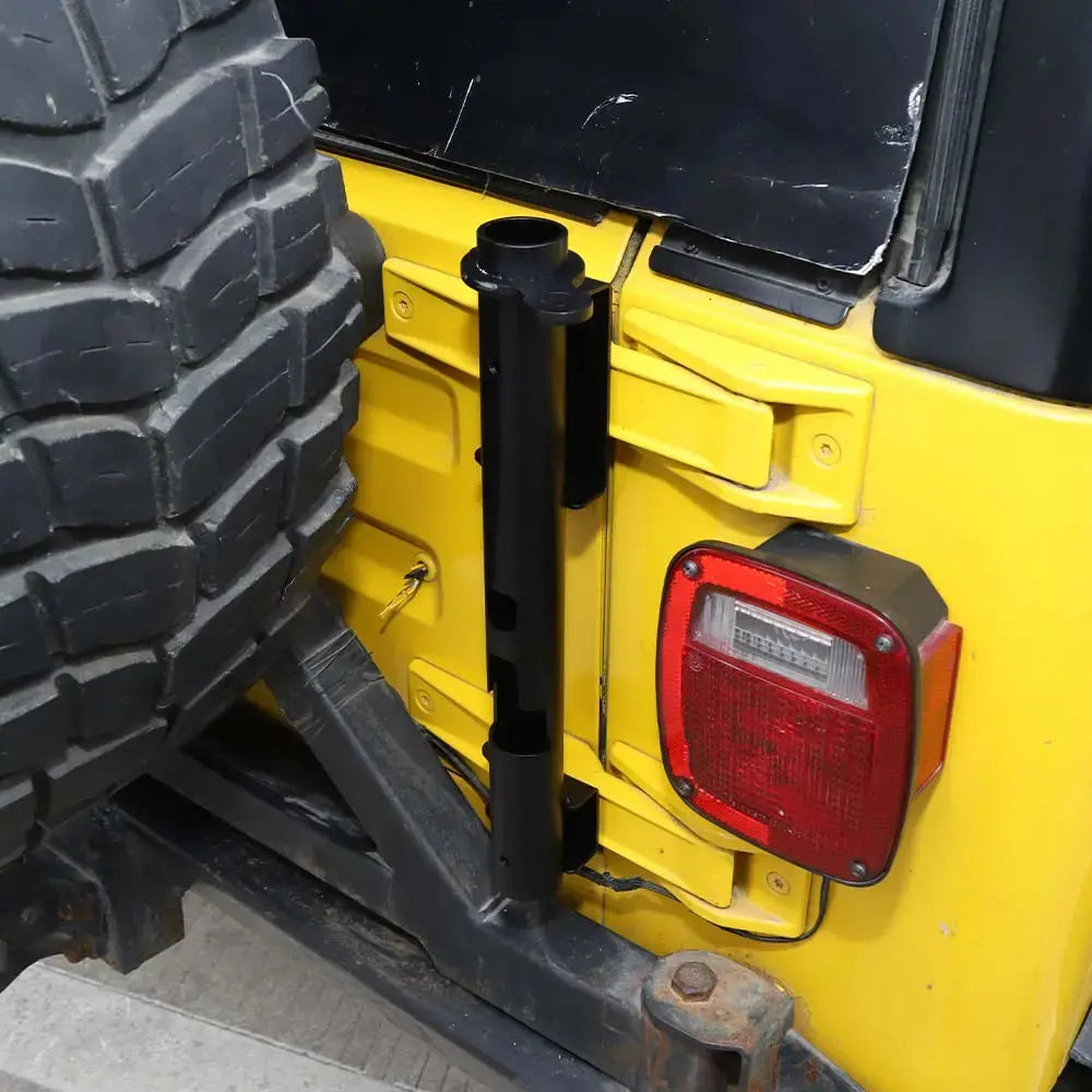 For Jeep Wrangler TJ JK JKU JL JLU & Gladiator JT Multi-function Flag Pole Holder Bracket Mount