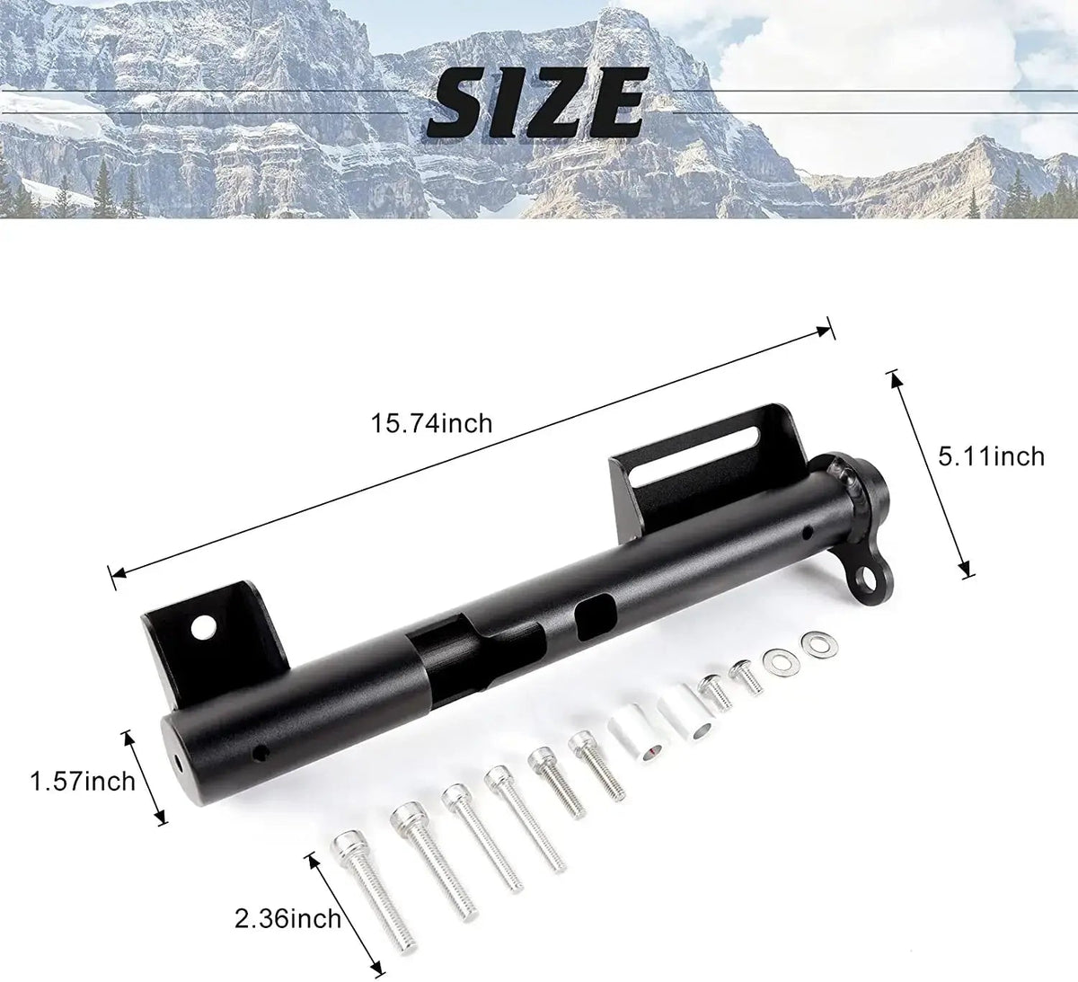 For Jeep Wrangler TJ JK JKU JL JLU & Gladiator JT Multi-function Flag Pole Holder Bracket Mount