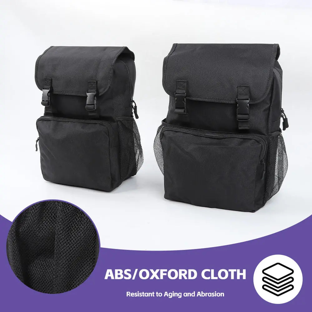For Jeep Wrangler TJ JK JL 4PCS Spare Tire Storage Bag Cargo Organizer Bag Kit