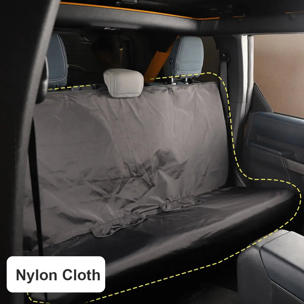 For Jeep Wrangler TJ JK JL JT /14+ Cherokee /16+Renegade/11-20 Grand Cherokee/17+ Compass Pet Mat Car Rear Seat Cover Protector