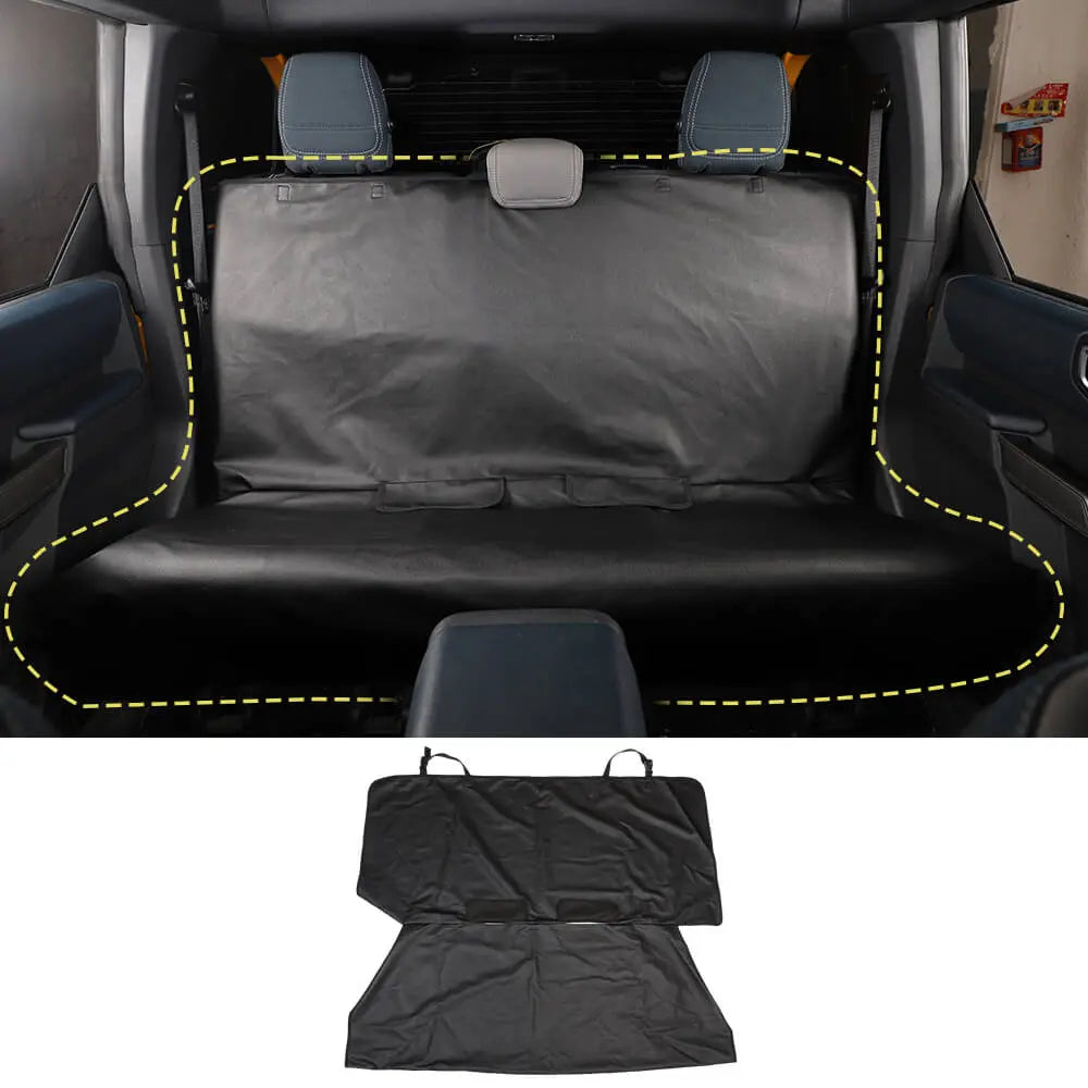 For Jeep Wrangler TJ JK JL JT /14+ Cherokee /16+Renegade/11-20 Grand Cherokee/17+ Compass Pet Mat Car Rear Seat Cover Protector