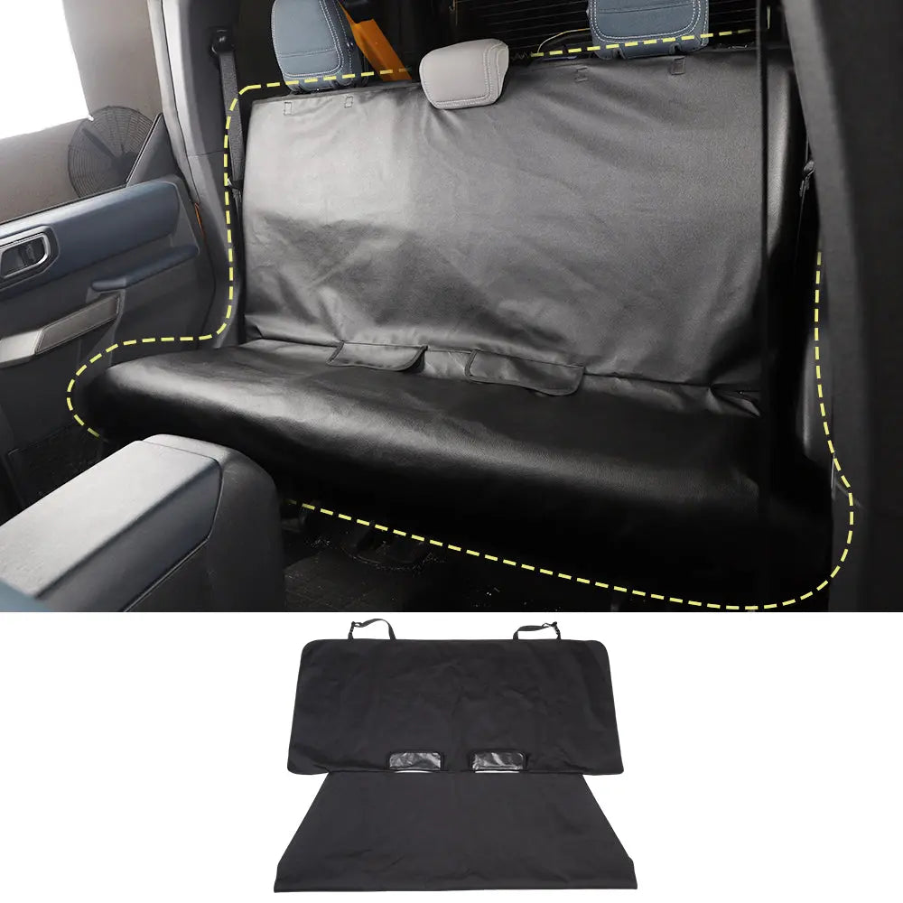 For Jeep Wrangler TJ JK JL JT /14+ Cherokee /16+Renegade/11-20 Grand Cherokee/17+ Compass Pet Mat Car Rear Seat Cover Protector
