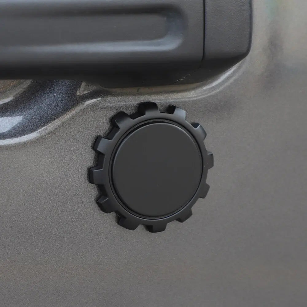 For Jeep Wrangler TJ JK JL JT 1997+ Door Key Jack Socket Cover Trim Matte Black