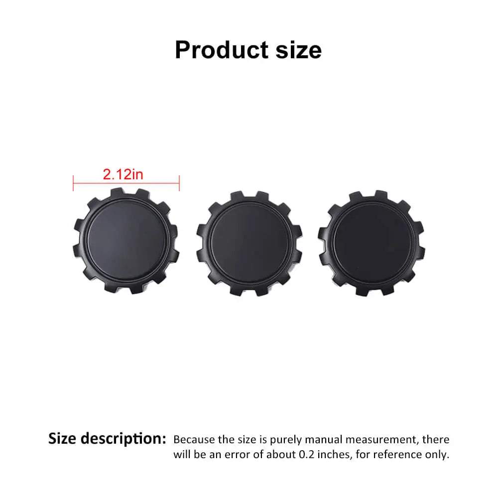 For Jeep Wrangler TJ JK JL JT 1997+ Door Key Jack Socket Cover Trim Matte Black