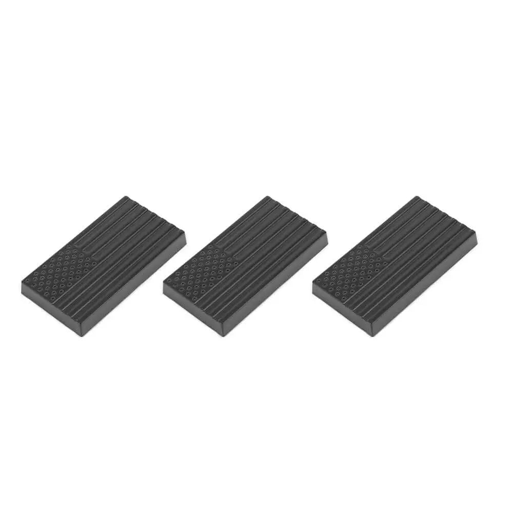 For Jeep Wrangler TJ JK JL JT Door Lock Trim Cover American Flag Tailgate Lock Exterior Kit