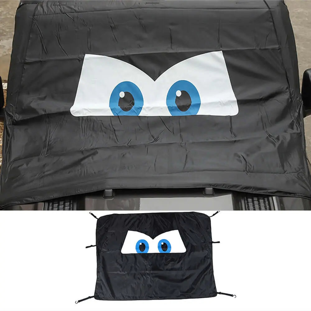 For Jeep Wrangler TJ JK JL JT Front Windshield Protection Anti Sunshade & Snow Shield Cover