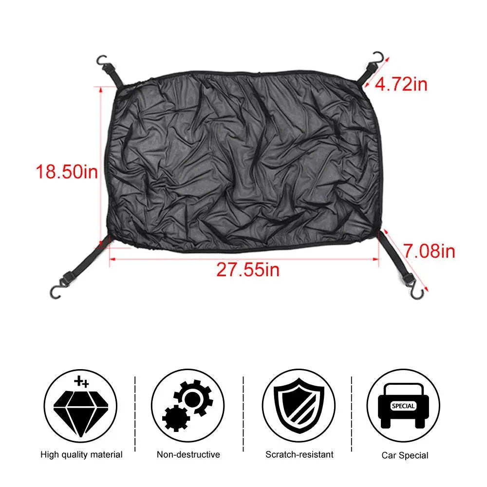 For Jeep Wrangler TJ JK JL Glaidiator JT Front Grille Bug Screen Cover – Nylon Insect Mesh Overlay, Anti-Debris Protection