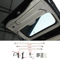 For Jeep Wrangler TJ JK JL JT/ Grand Cherokee/ Cherokee/ Renegade/ Compass/ Patriot Rear Tailgate LED Glass Gate Hatch Dome Light Bar