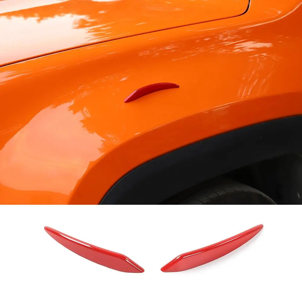 Universal Car Canards – Shark Fin Aero Fins for Front Bumper & Spoiler Trim