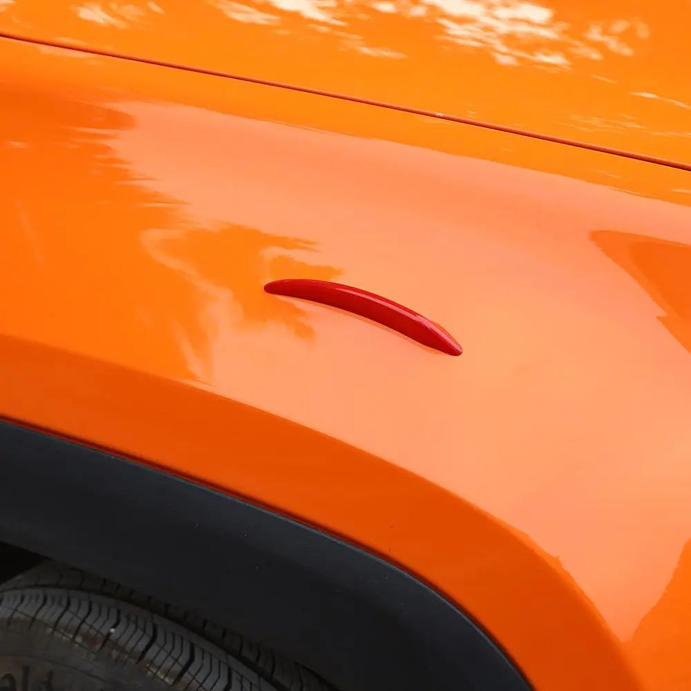 Universal Car Canards – Shark Fin Aero Fins for Front Bumper & Spoiler Trim