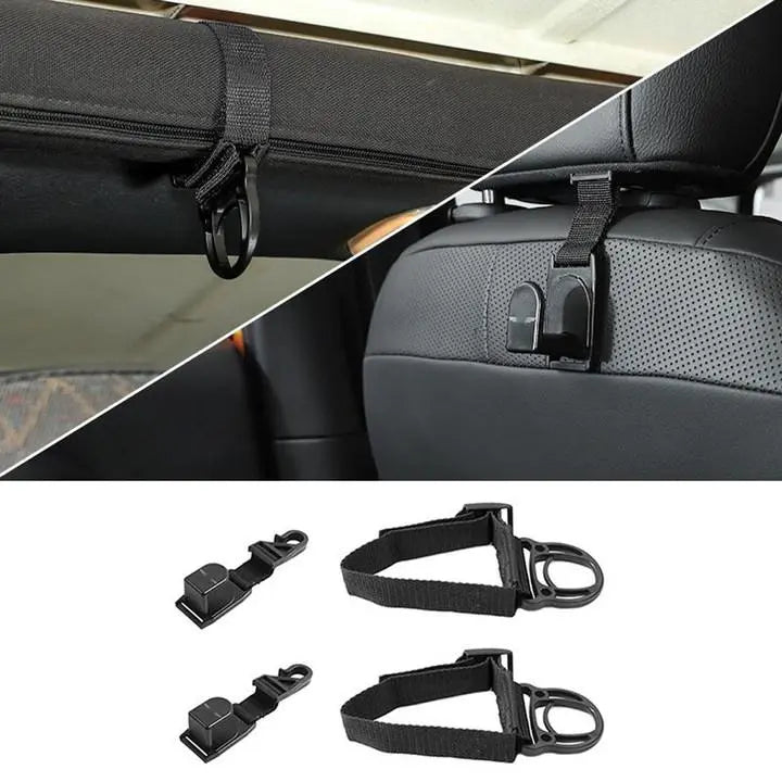 For Jeep Wrangler TJ JK JL JT/ Grand Cherokee/ Cherokee/ Renegade/ Compass/ Patriot Sport Roll Bar Coat Hook+ Star Wing Hooks