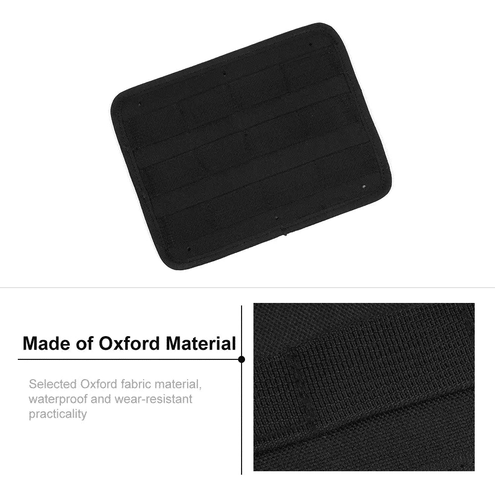 For Jeep Wrangler TJ JK JL JT Tactical Hanging Board Storage Door Pocket