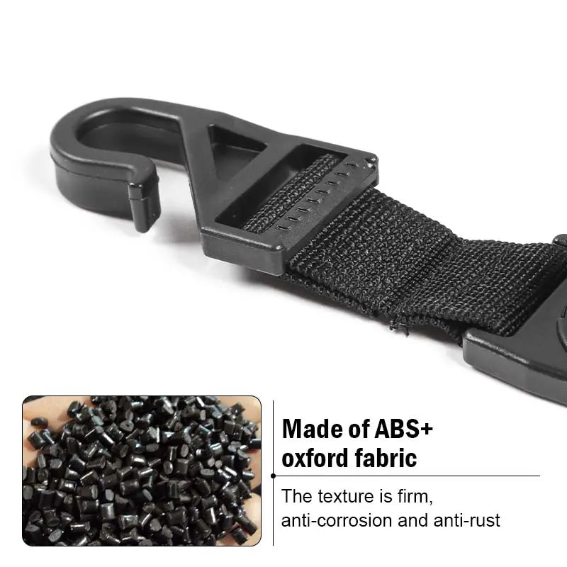 For Jeep Wrangler TJ JK JL JT Headrest Hook Hanger Star Wing