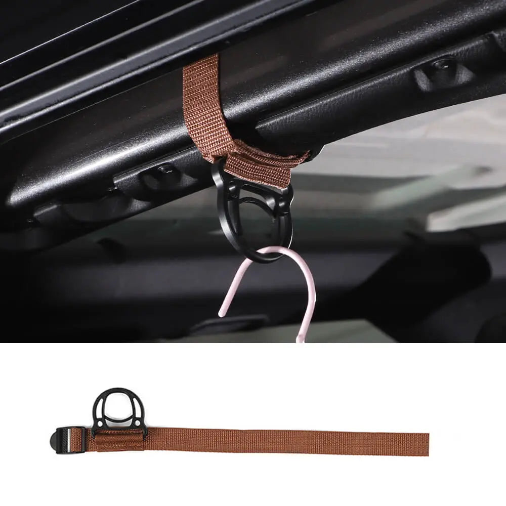 For Jeep Wrangler TJ JK JL JT Roll Bar Coat And Hat Hanger Clothes Hook 37.5 CM