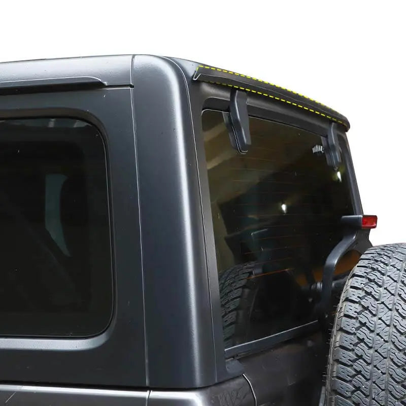 For Jeep Wrangler TJ JK JL Rear Door Window Glass Water Retaining Strips Weatherstrip