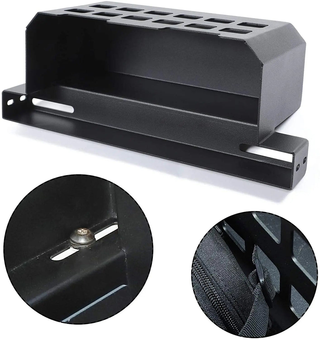 For Jeep Wrangler TJ JK JL Side Rear Trunk Cargo Rack Shelf Organizer Storage Tray Basket Holder
