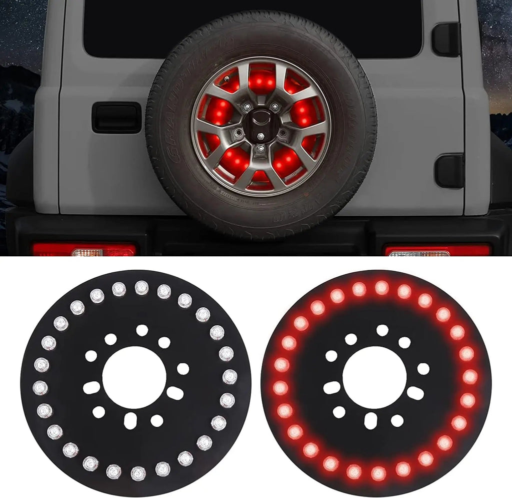 For Jeep Wrangler TJ JK JL Spare Tire Brake Light Rear Tail Light Third Brake Light