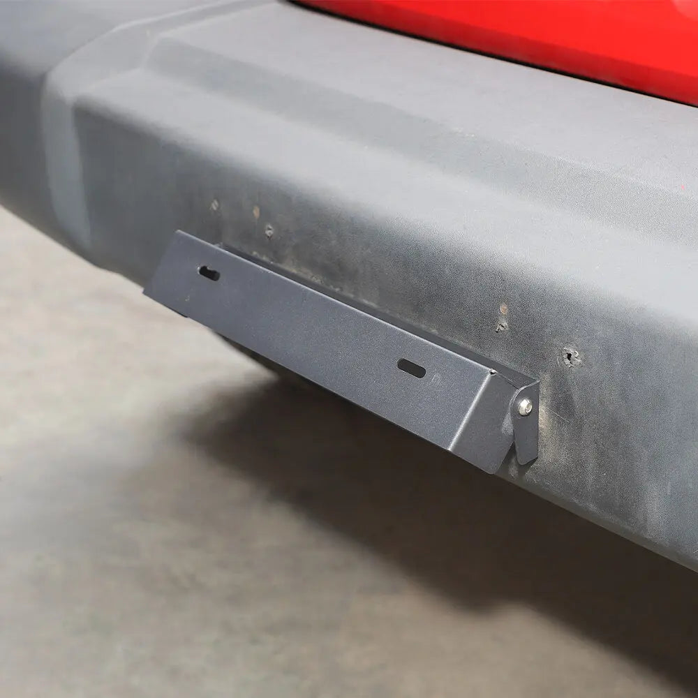 For Jeep Wrangler TJ JK JL & Gladiator JT Iron License Plate Conversion Frame