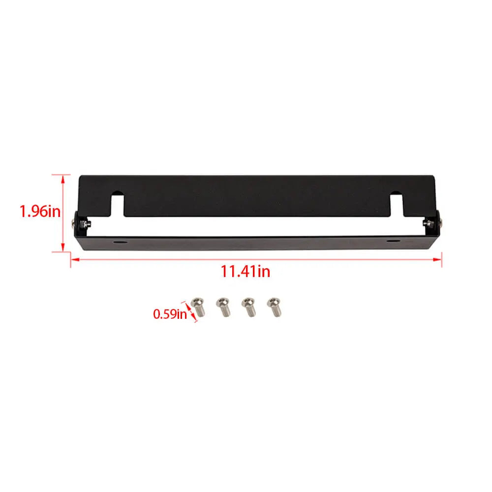 For Jeep Wrangler TJ JK JL & Gladiator JT Iron License Plate Conversion Frame