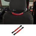 For Jeep Wrangler TJ JL JK JT Headrest Paracord Grab Handles Rear Seat Grip Handles Seat Roll Bars